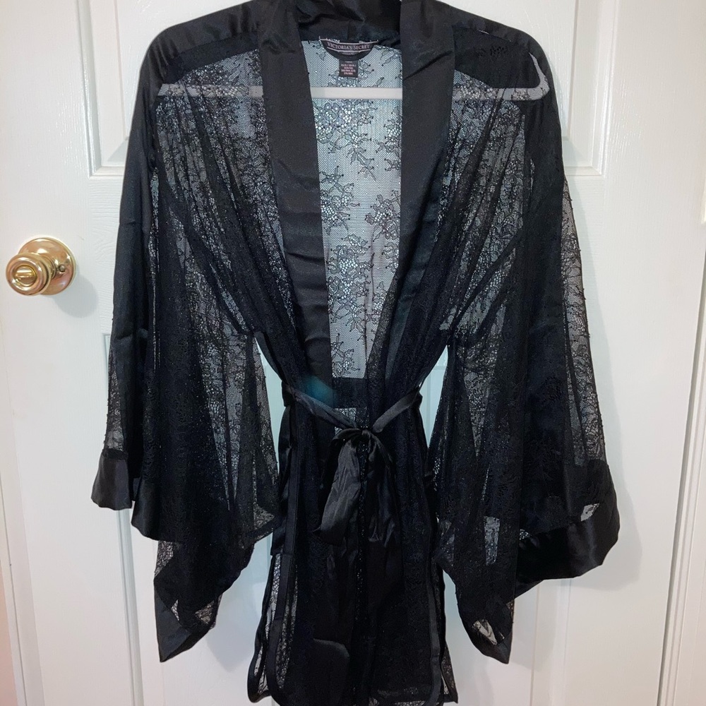 Victoria secret lace robe